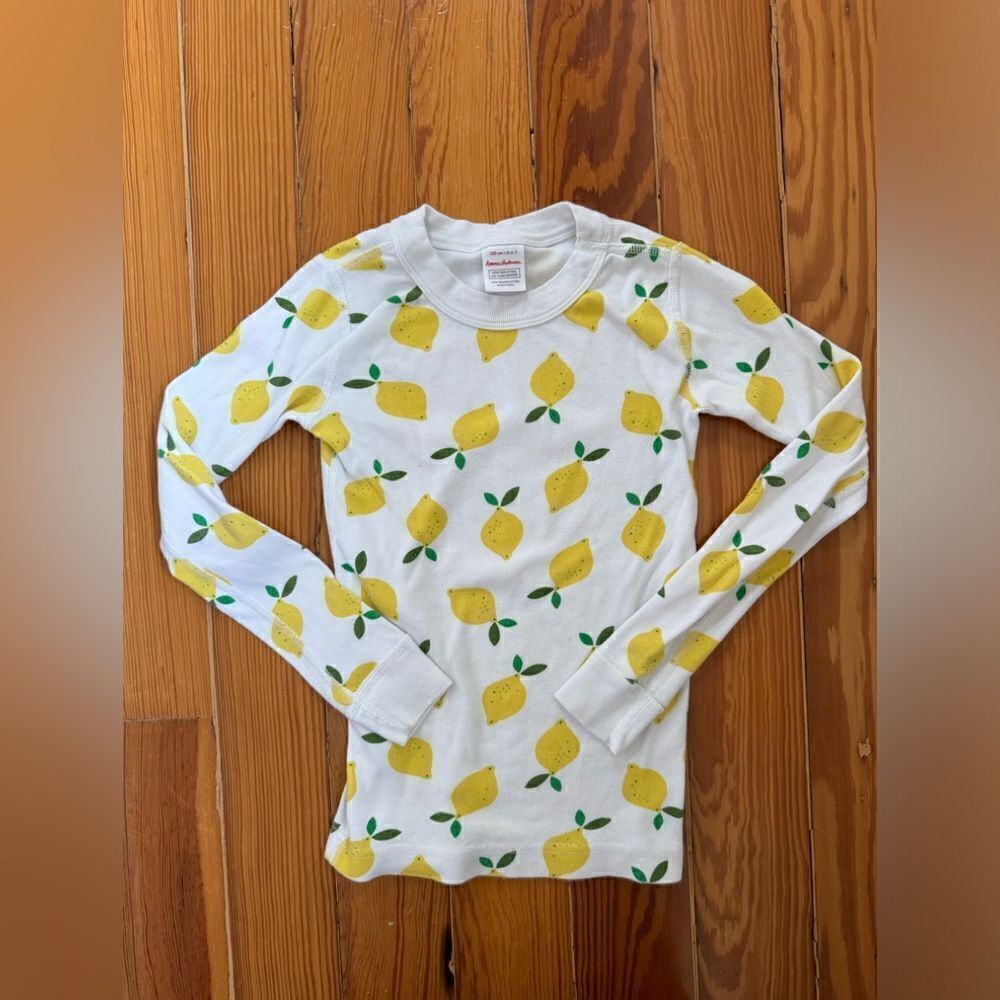 Hanna Andersson Lemon PJ Top